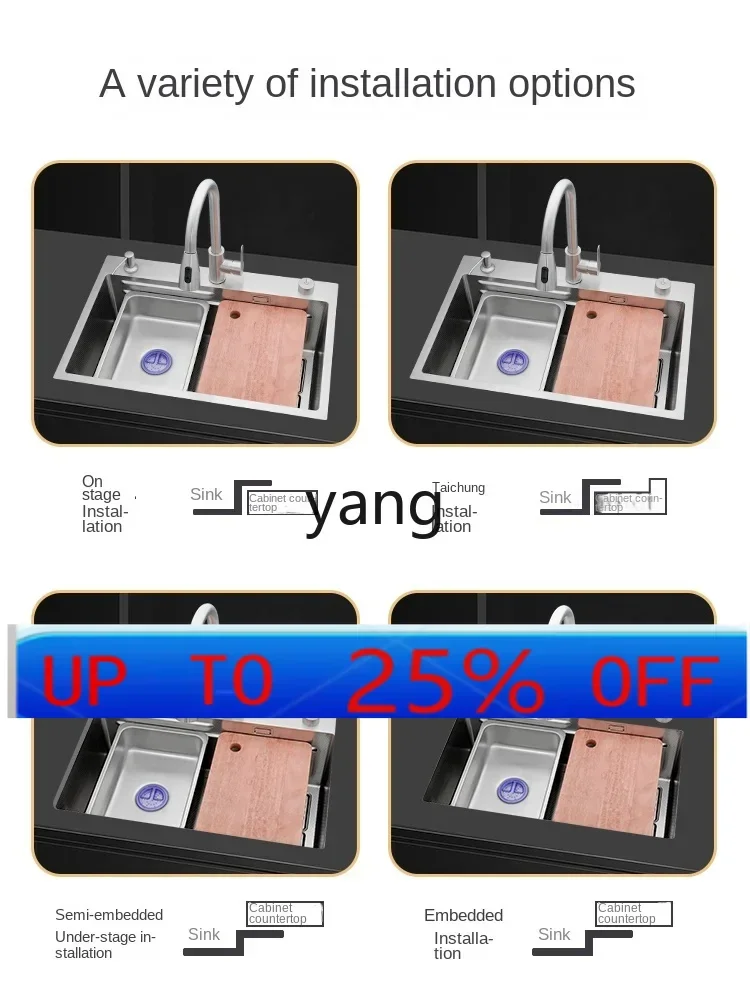 

CX раковина с тиснением в виде сот из нержавеющей стали, большая одинарная прорезная раковина под столешницей, кухонная раковина для овощей