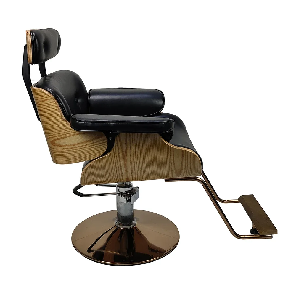 DTY modern wood beauty salon furniture equipment all purpose hair barber hairdresser styling chair