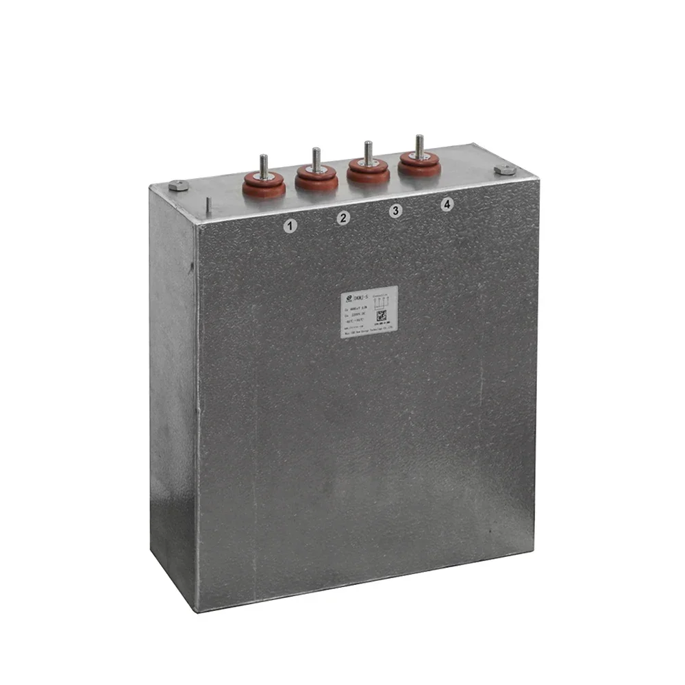 High Voltage DC-Link Capacitor Dry Type Energy Storage Pulse 2kv 3kv 4kv 5kv 6kv 100uf Capacitor