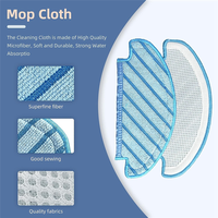 Replacement For Yeedi Vac Max, Vac Station Robot Vacuum Cleaner Accessories Main Side Brush Hepa Filters Mop Cloth
