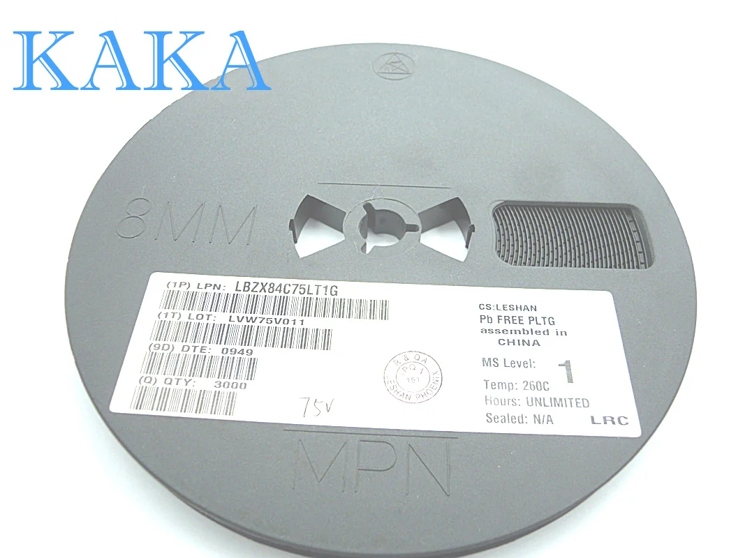 10 buah BZX84C-75V asli baru SOT-23