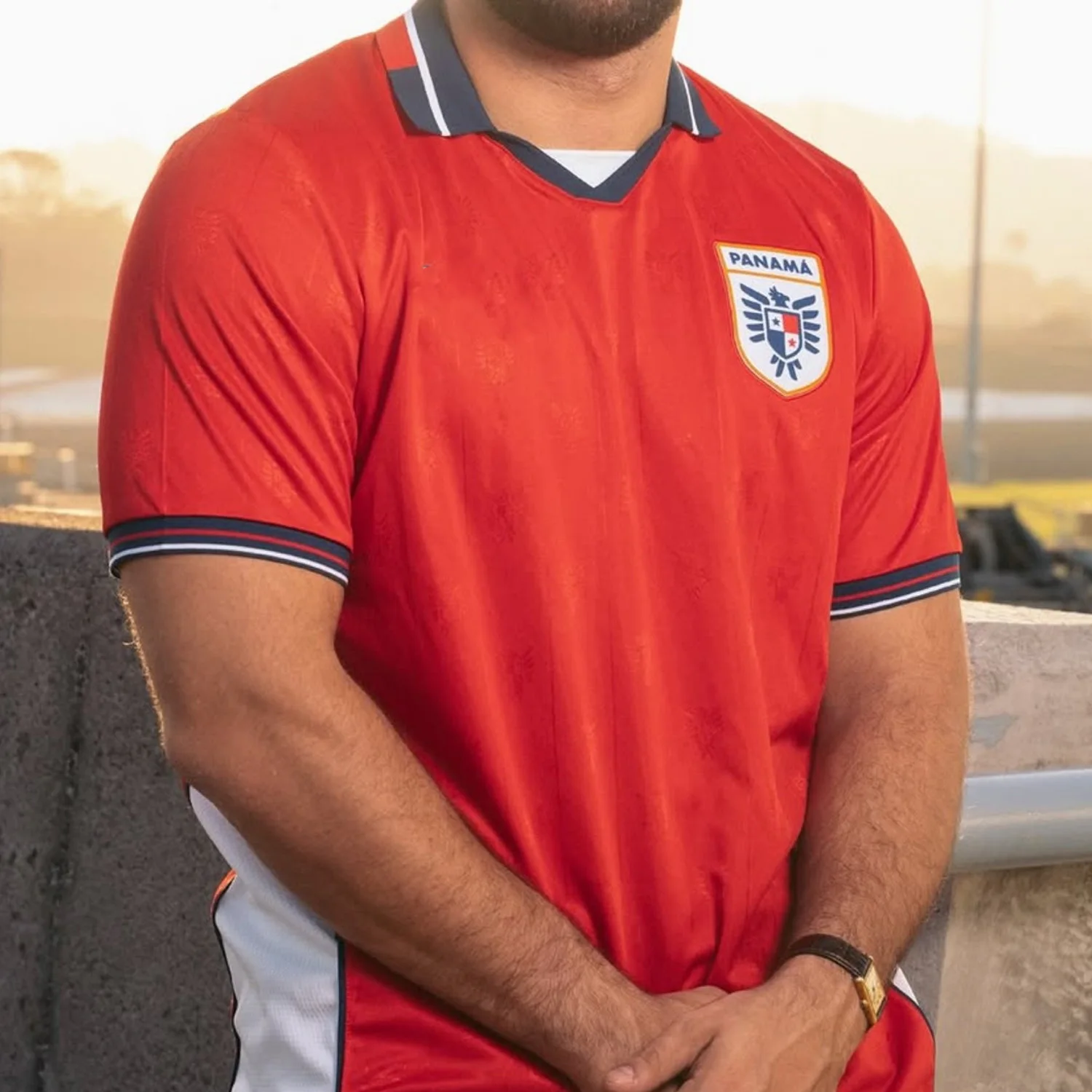 Nova Camisa de Futebol Masculina Premium Respirável de Verão 2026 - Kit Terceiro (Casa e Fora) do Panamá