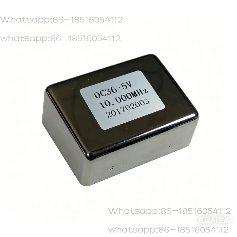 1pcs 10MHz Crystal Oscillator VCOCXO 36x27x13 (mm) OCXO Low Noise, Low Power Consumption, High Stability