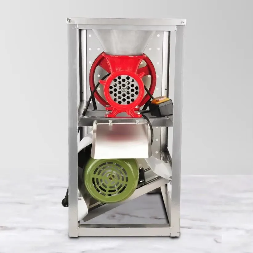 Electric meat grinder Fission minced chicken shelf Broken bones machine Grind pepper Enema 2.2 KW motor Single belt