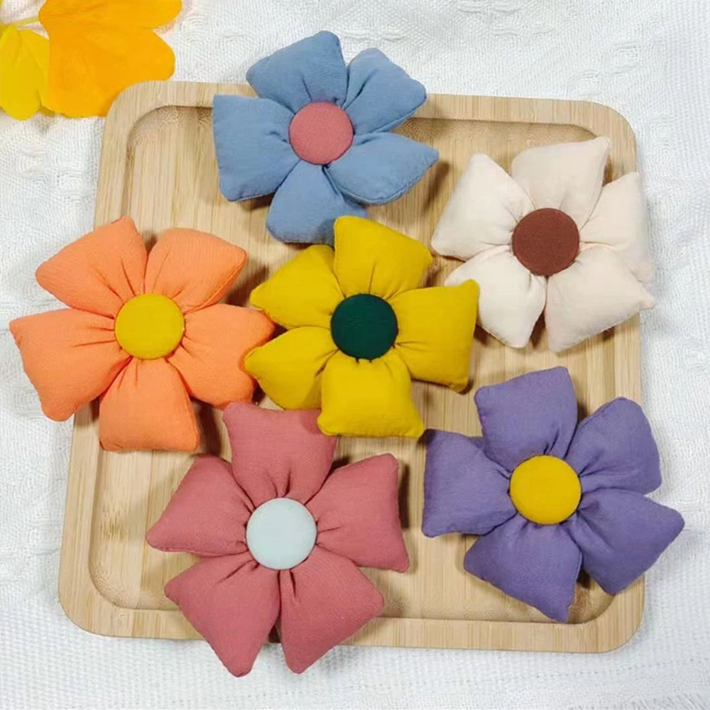 

Wholesale Girls Lovely Cartoon Flowers Hair Clips For Kids Children's Safety Clip Hairpins Headwear Cute Gifts Hair Accessories