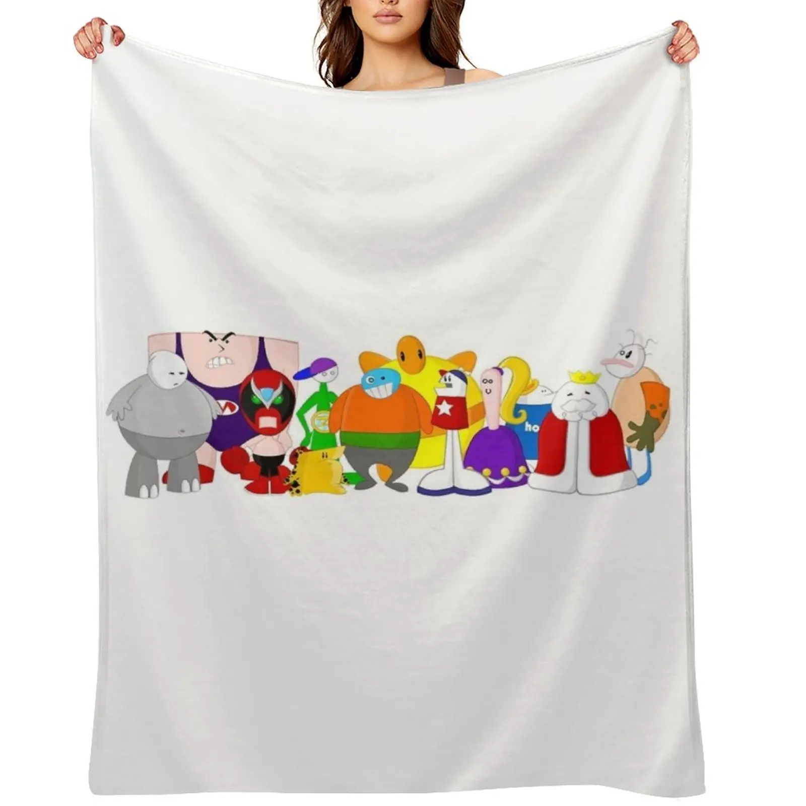 

Homestar Runner Family Throw Blanket Giant Sofa manga For Decorative Sofa for babies Blankets