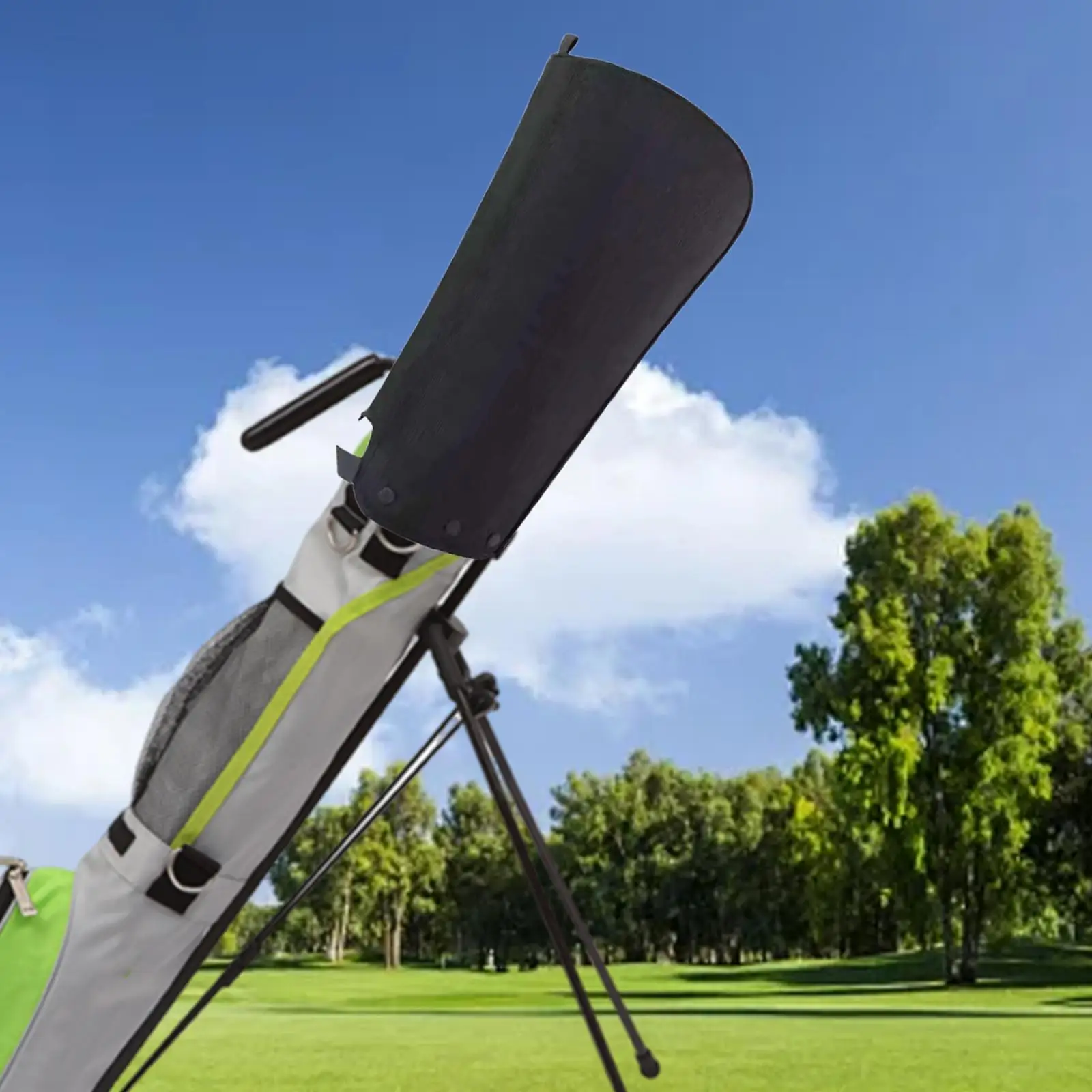 

Dustproof Golf Bag Rain Cover Foldable Protective Cover Portable Golf Bag Rain top Cover for Court Travel Driving Range