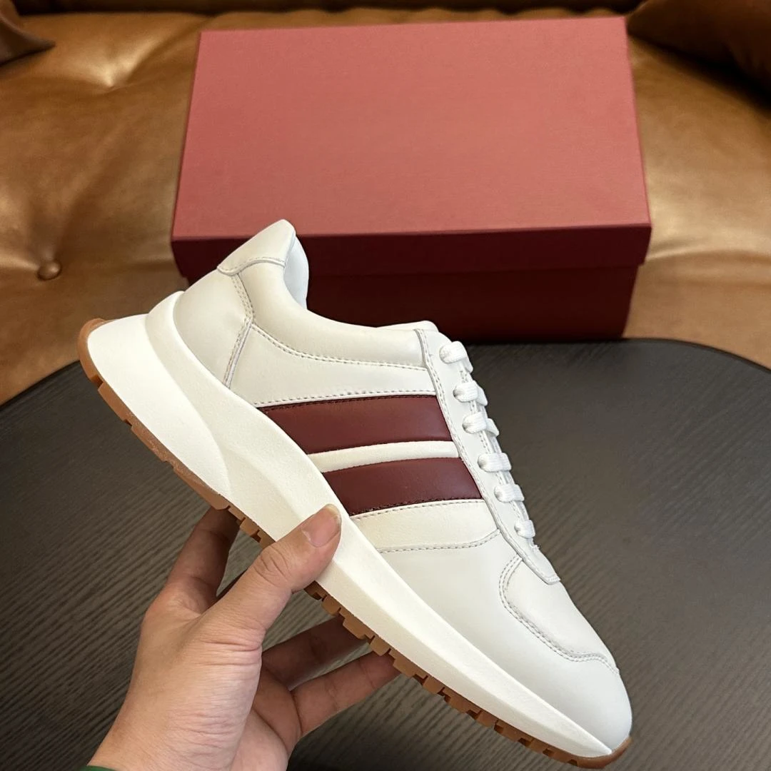 Luxe Design Schoenen Casual Comfortabele Heren Schoenen Tennisballen Heren Sneakers Echt Lederen Kwaliteit Sportschoenen Heren