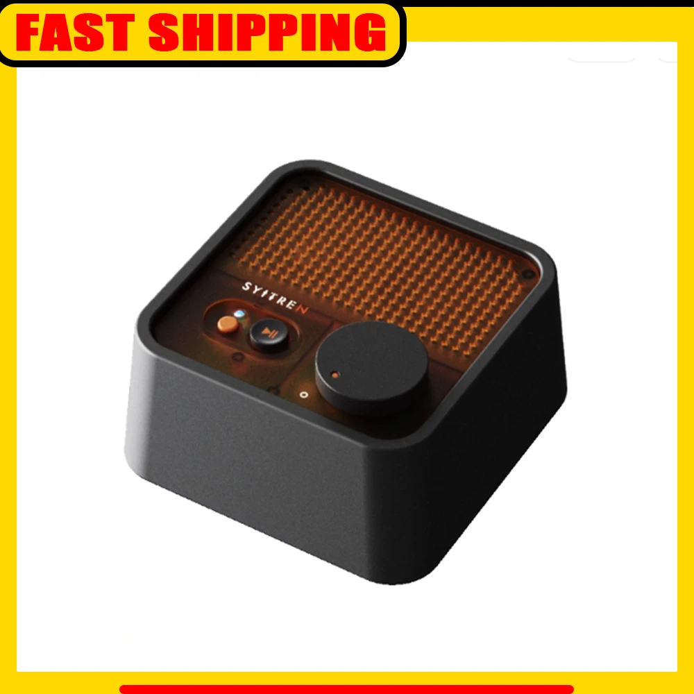 

Syitren N100 Mini Bluetooth Speaker Home Portable Wireless Small Audio Simple Ornament Built-In Dual Speaker Stereo Smart Bass