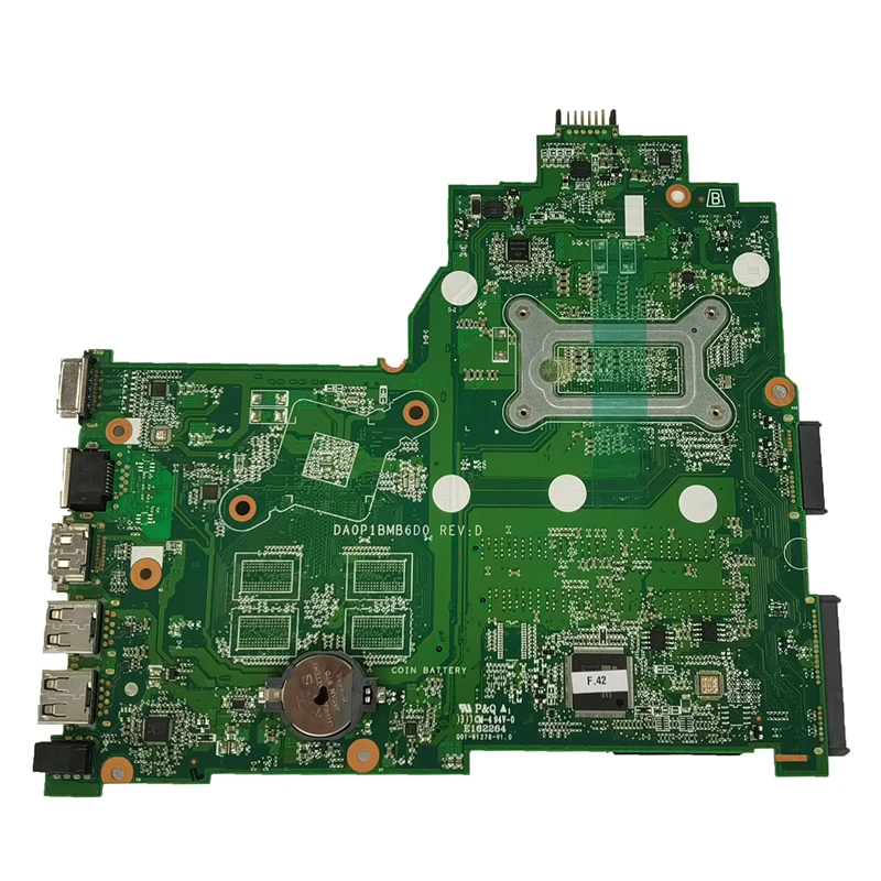 Imagem -02 - Placa-mãe para hp 240 g6 14-bs 925432601 Da0p1bmb6d0 com I37100u i5 i7 Uma Ddr4 100 Testado