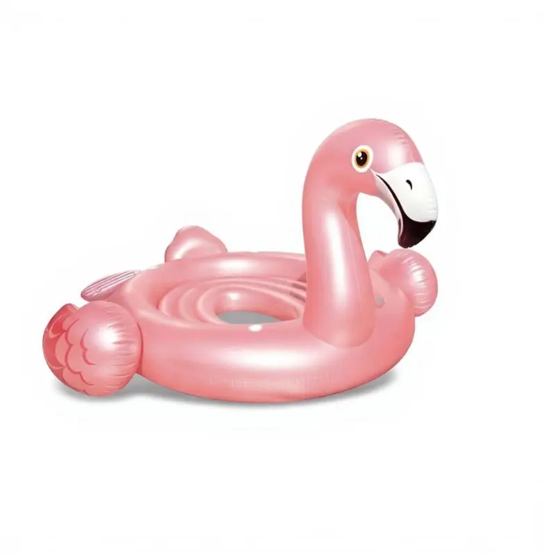 Große Cartoon-Schwimminsel, Magisches Pferd oder Flamingo PVC-Wasserfloß, Party-Pool-Raft für Erwachsene und Kinder, Zufälliges Design