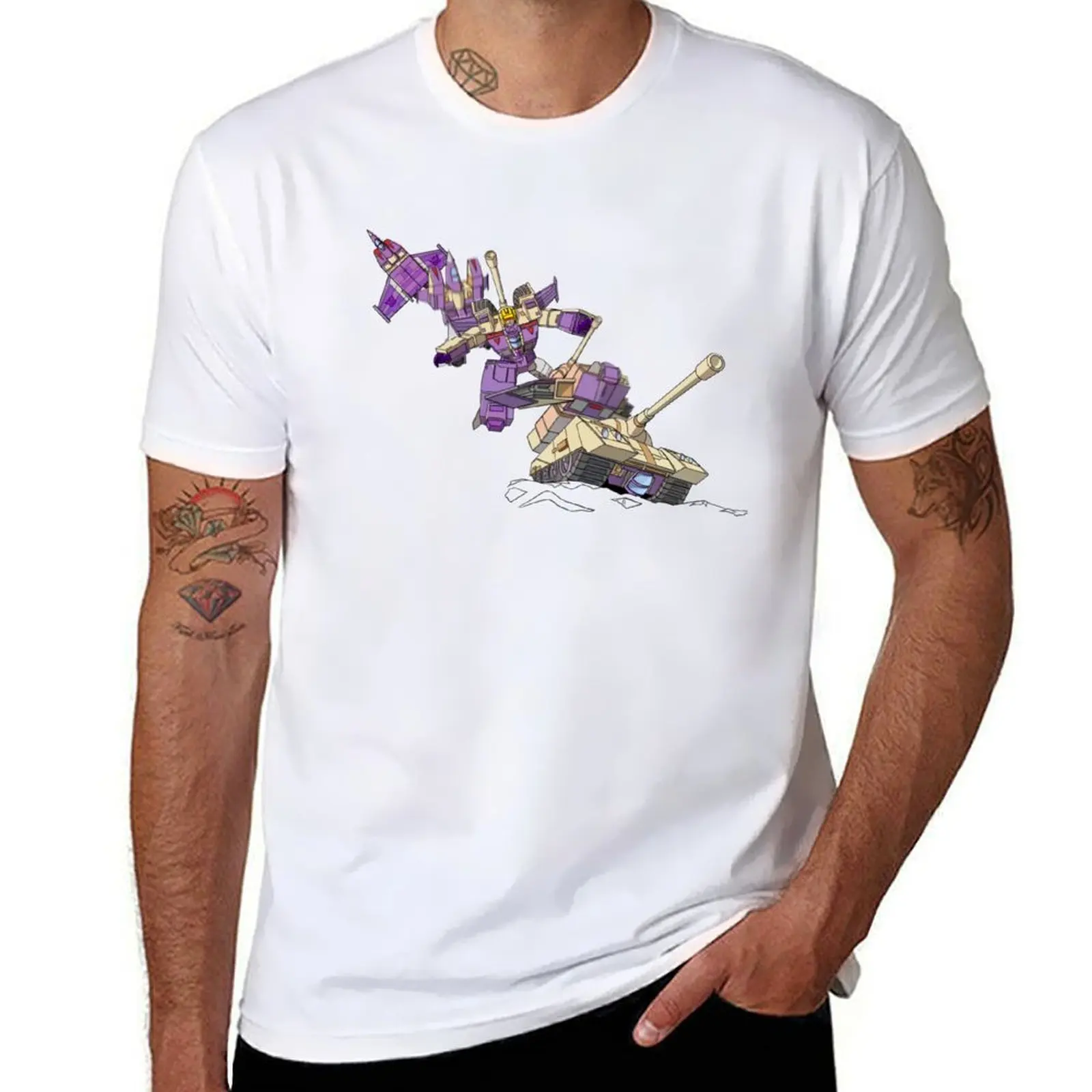 

Blitzwing transformation T-Shirt men t shirt cotton 100% black cotton t-shirt plain for man package T-Shirt
