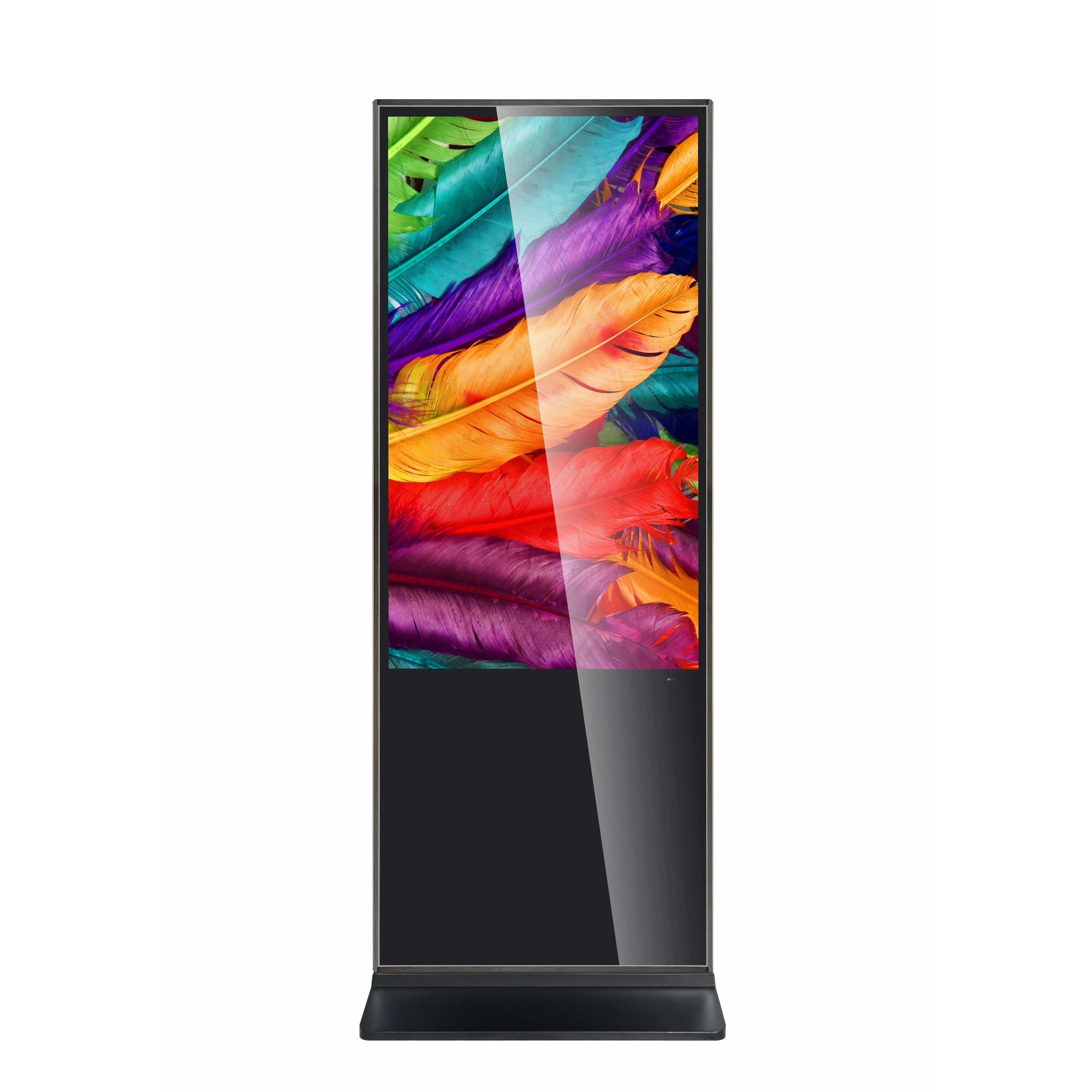 Large Screen Floor Standing Lcd Digital Signage Kiosk 43/50/55/65 Inch Advertising Screen Interactive Advertising Kiosks