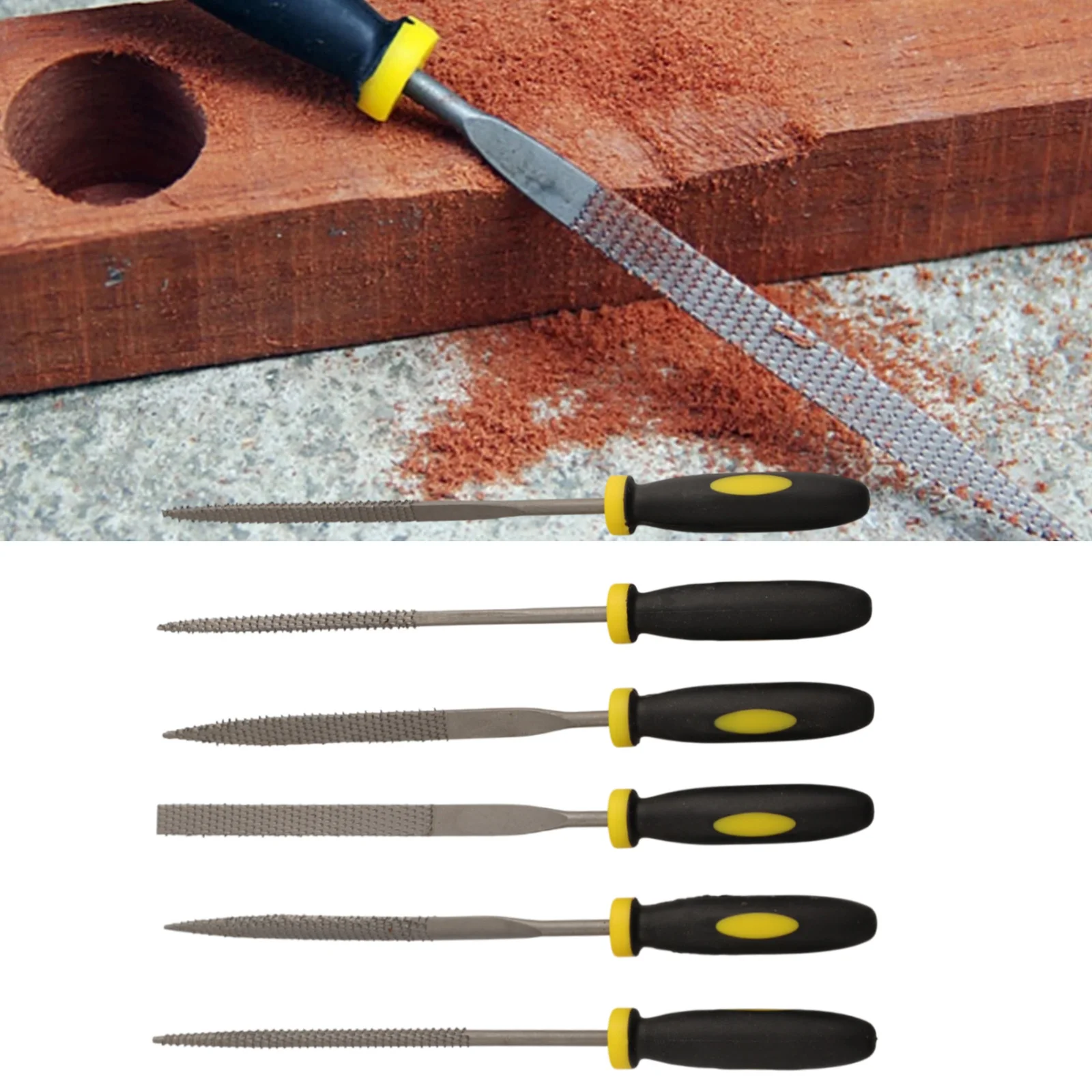 Filing Needle Files Metal Professional Rasp Tools Wood 140mm Grinding Hand High hardness Woodworking High Quality