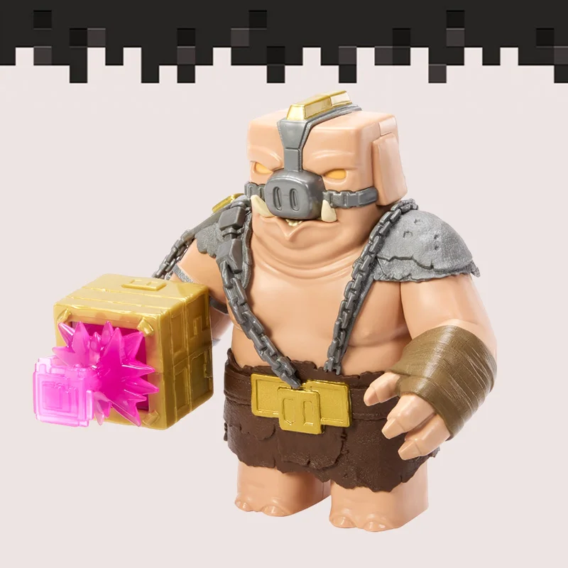 Vendita calda genuina Mattel Wild Boss In Minecraft Movie Ruolo Modello ufficiale Periferiche fatte a mano Regalo di compleanno Regalo di Natale Disponibile