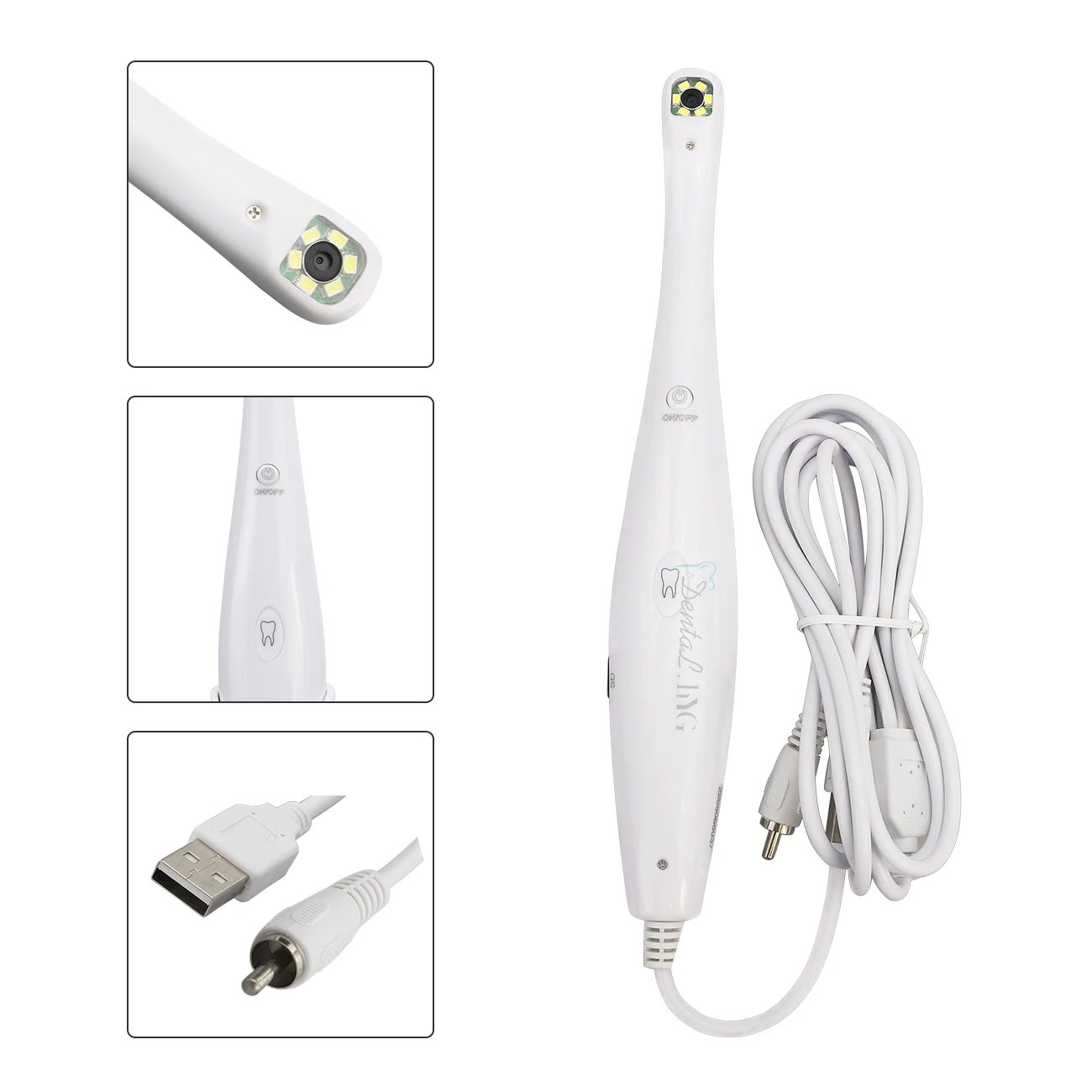 Vga Tv Out Zet Intra Orale Camera Endoscoop Led Intraoral Camera Usb Type Met Sd-kaart