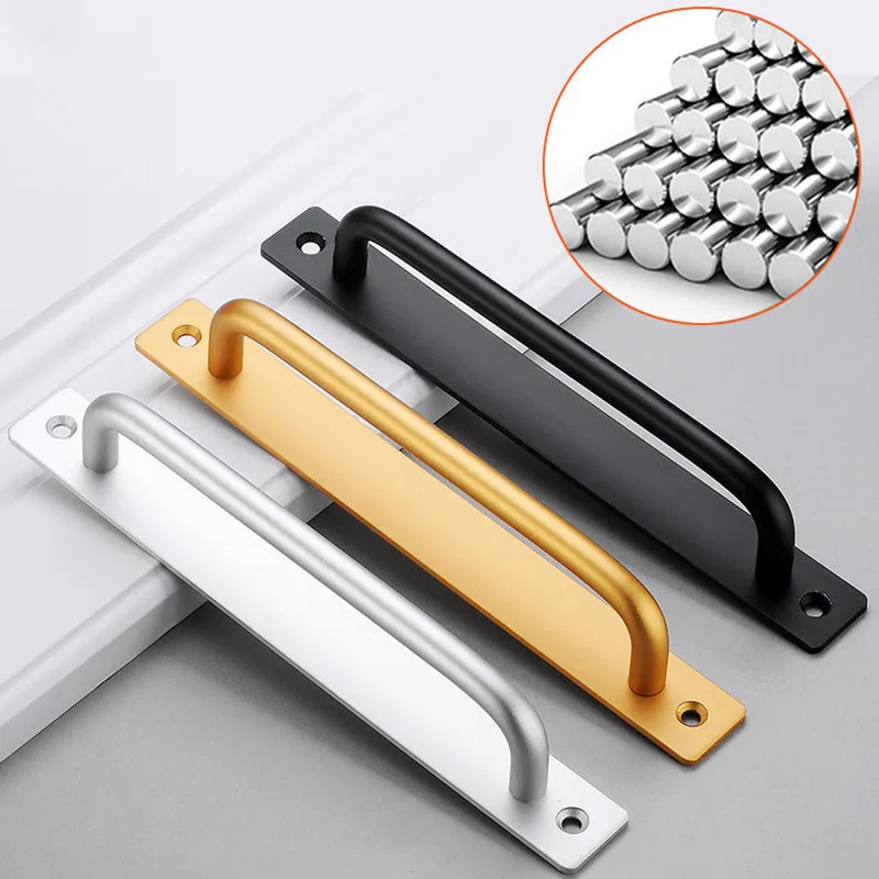 1Pcs Door Window Handle Aluminum Alloy Balcony Glass Move Self-adhesive Surface Mounted Small Handle and Pull Knob Alloy Push