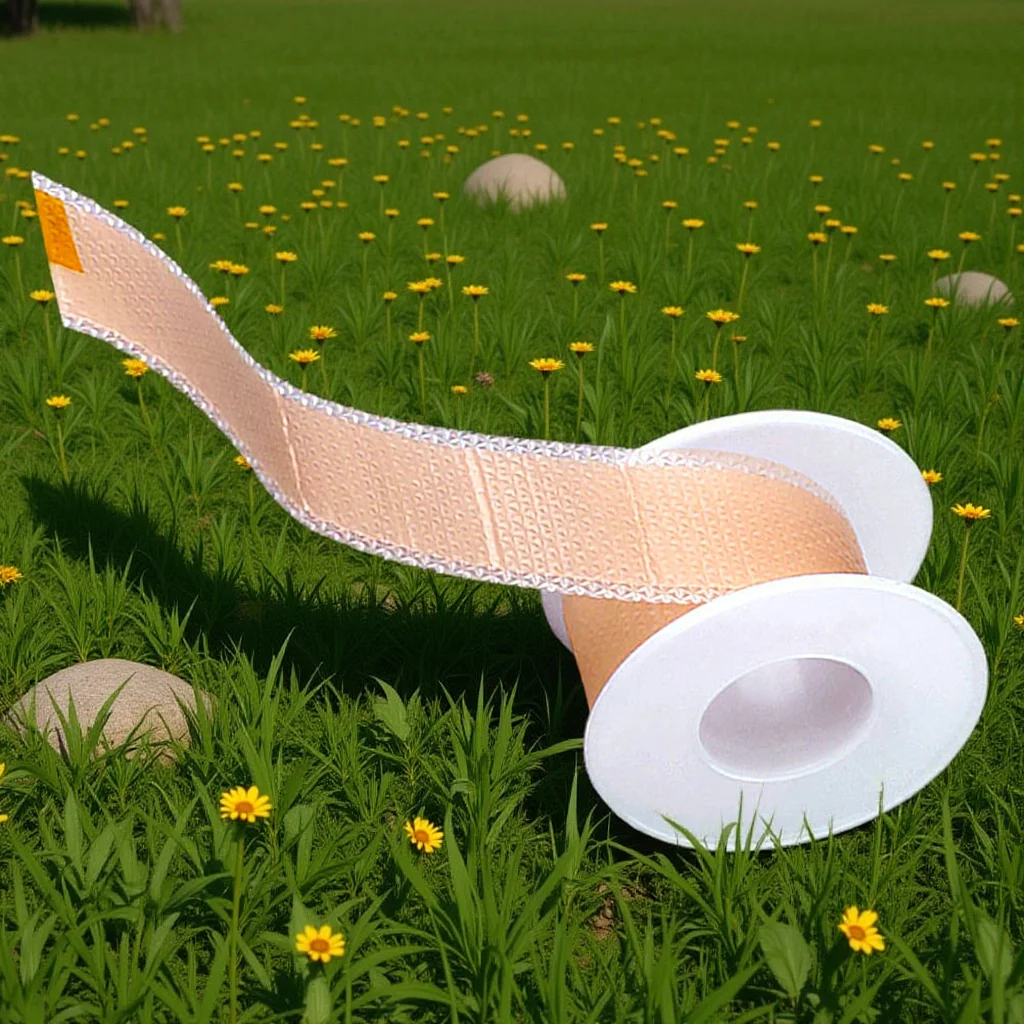 

1 Roll Scar Cover Heel Grip Waterproof Skin Color Multifunctional Adhesive Pad Wear Resistant for High Heels Sports Shoes Foot