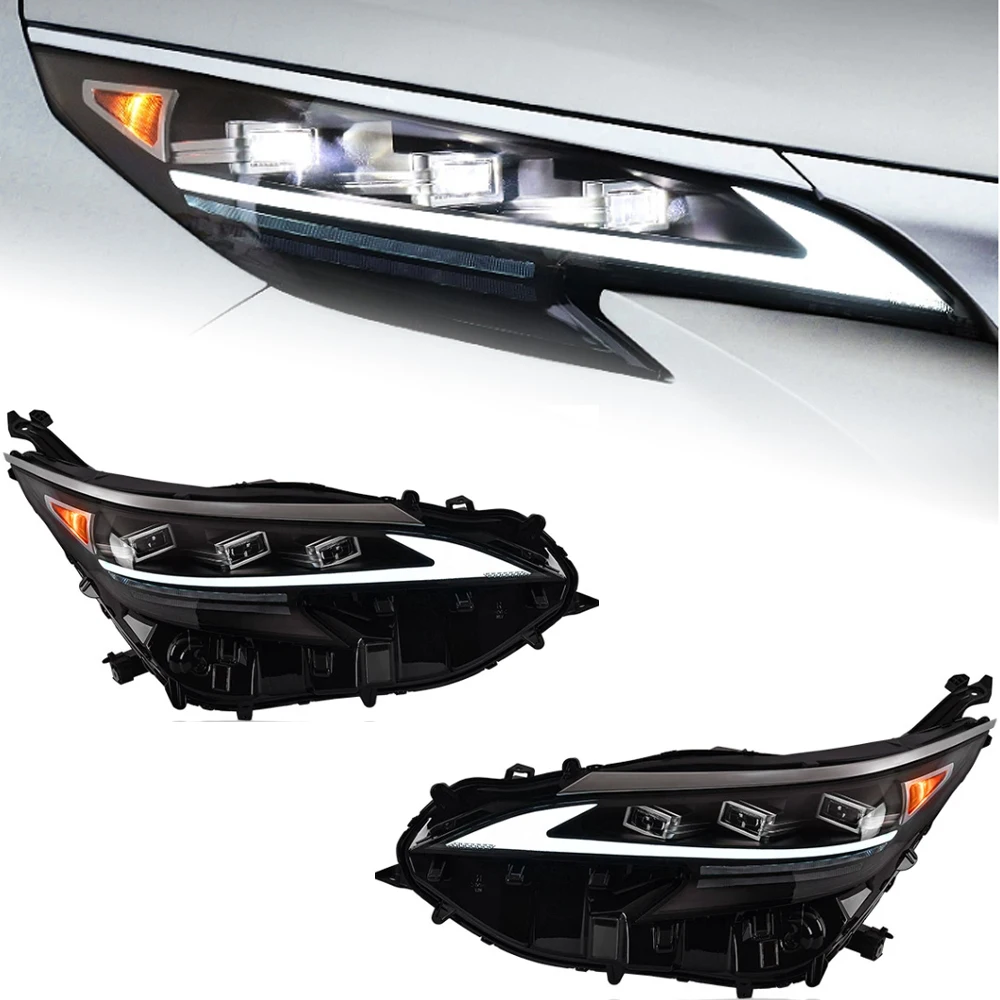 AKD Car Styling Head Lamp for Toyota Sienna Headlights 2021-2023 Sienna LED Headlight DRL Signal Hid Bi Xenon Auto Accessories