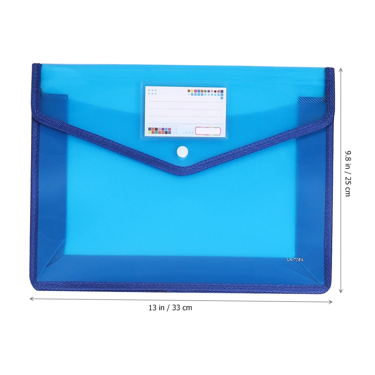 Borsa per documenti impermeabile da 3 pezzi Cartella per documenti A4 PVC premium a prova di strappo per organizer di cancelleria per ufficio e scuola Trasparente