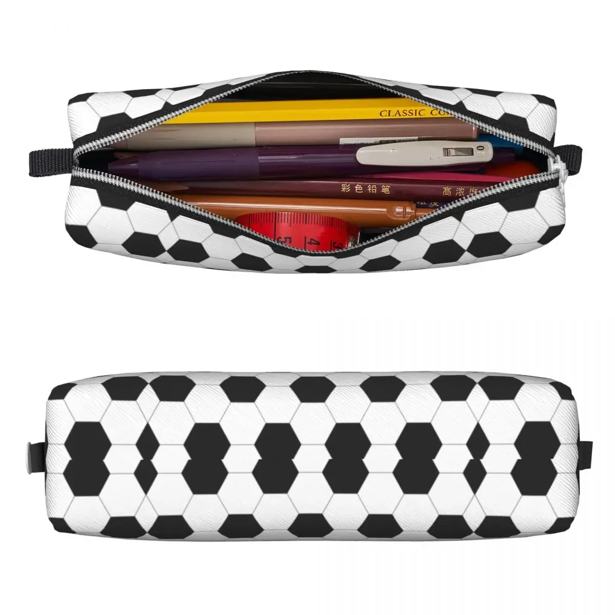 Cute Balls Sports Pencil Cases Soccer Football cases Pen Box for Student Big Capacity  Bags Cosmetic Stationery