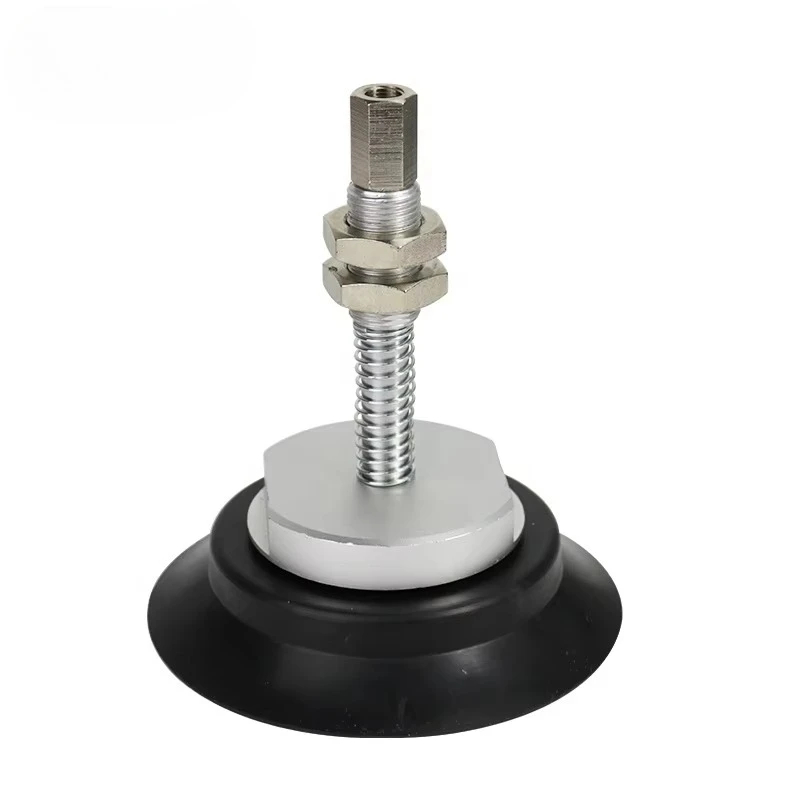 High Quality Heavy-duty Single-layer Suction Cup Fittings PF Heavy Load Flat Vacuum Pad 200mm Vacuum Sucker
