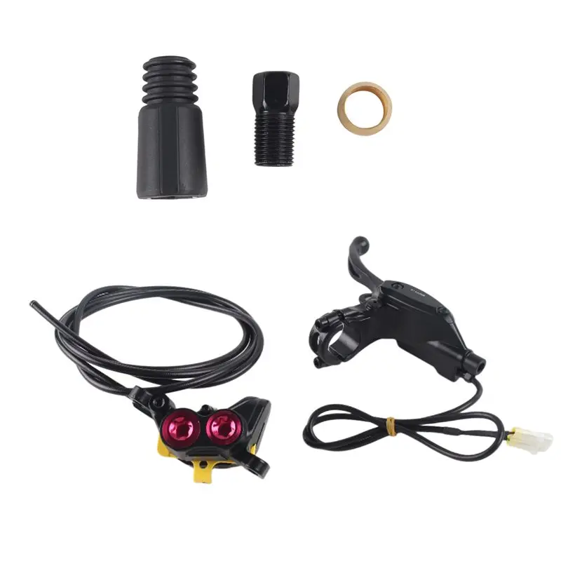 

A19Q-Motorcycle Rear Brake Kit Hydraulic Brake Master Cylinder Reservoir Kit For Surron Light Bee X S Dirt Bike Accessories