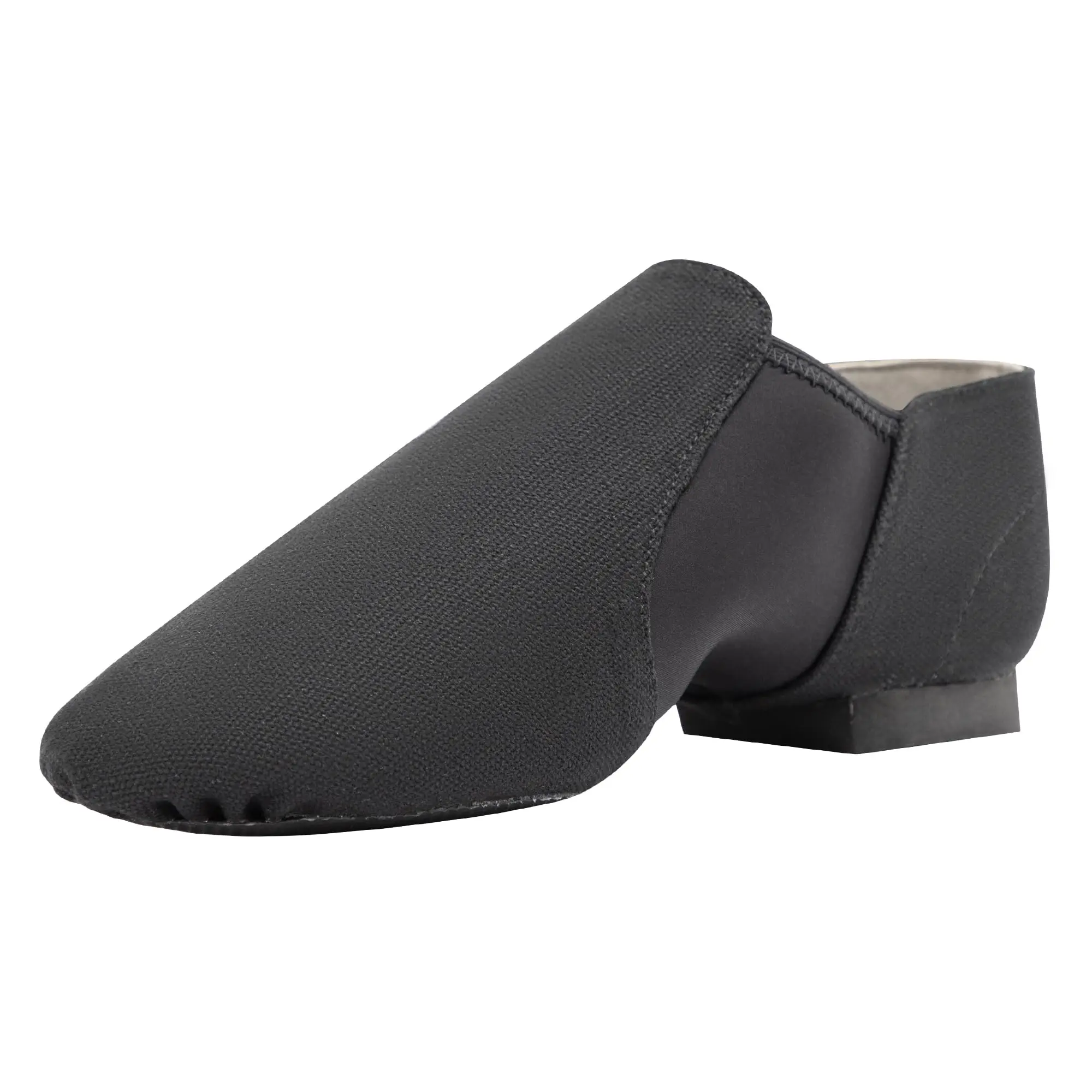 Unisex Canvas Upper Slip-on Jazz Shoe for Women and Men's Dance Shoes