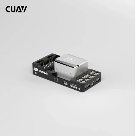 CUAV NEW Pixhawk V6X Customize Carrier Board With Shock Absorbers Integrated 100M Ethernet Remote Control Toys Flight Controller