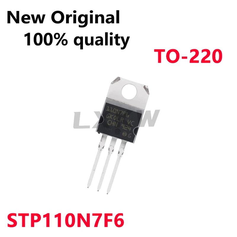 5-10/PCS New Original STP110N7F6 110N7F6 TO-220 Field-effect transistor In Stock