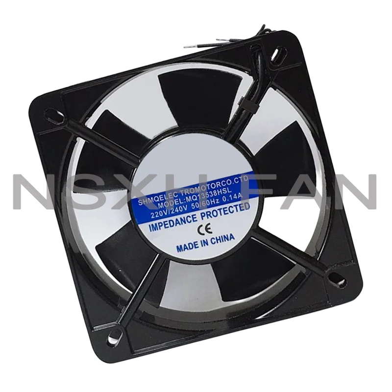 Máquina de solda elétrica AC Cooling Fan, Ventilador de Fluxo Axial, MQ13538HSL, 220V, 380V, 13.5cm