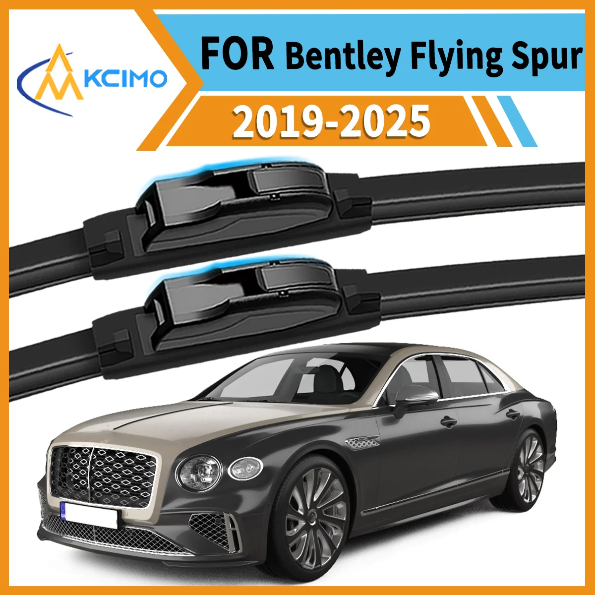 

Максимальная видимость, максимальная безопасность: 2 шт. щеток стеклоочистителя для Bentley Flying Spur 2019-2025, всесезонные, простая установка, прочная резина