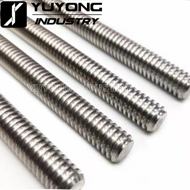 1pcs 290mm+1pcs 315mm+1pcs 455m Tr8*8-2p(4 starts) 8mm Metric Acme Lead Screw for Open MiniMill etc machine builds