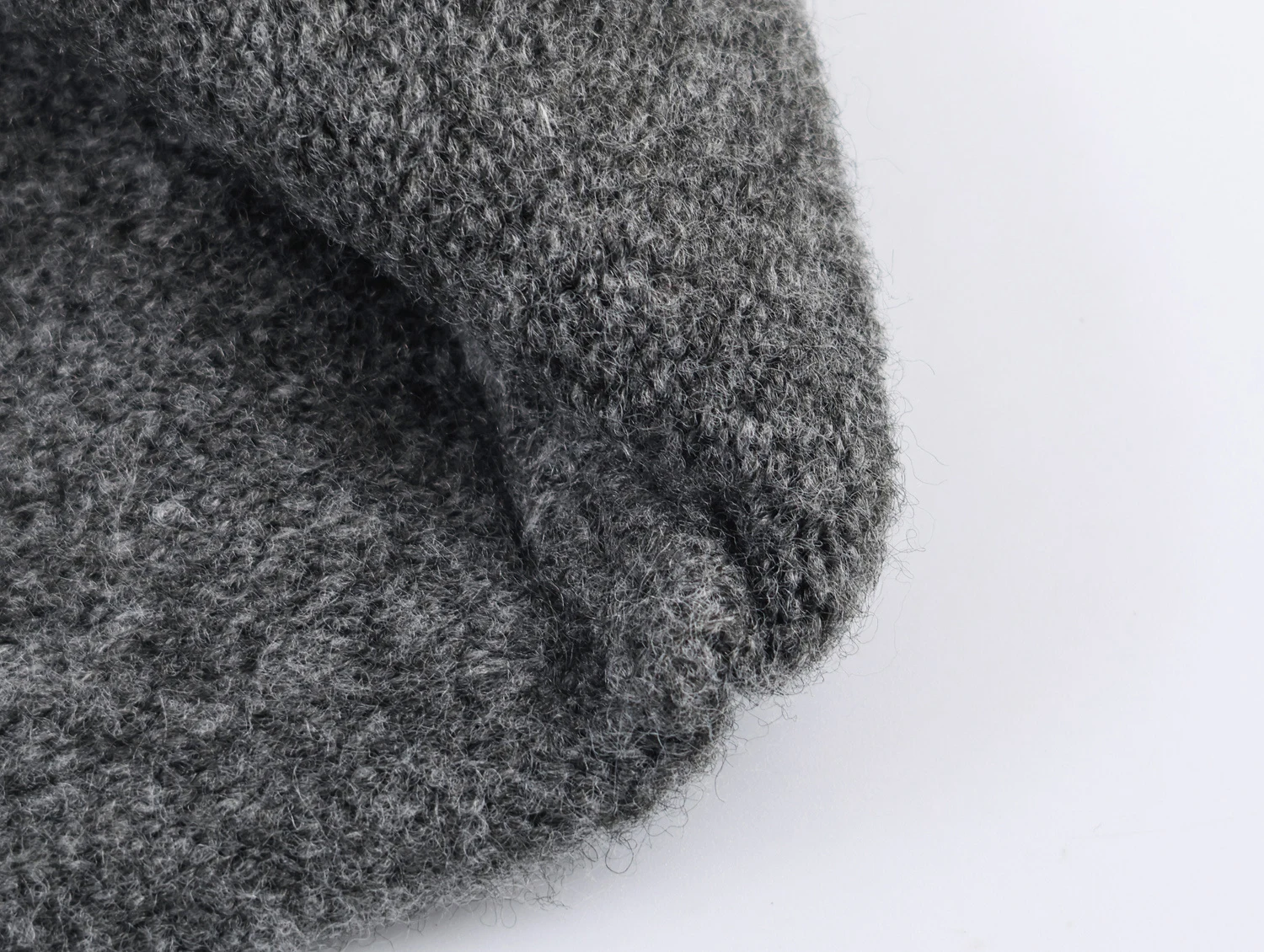 DEEABAE Winter nieuwe dameskleding Britse stijl zachte geribbelde mini-jurk met ronde hals en korte mouwen