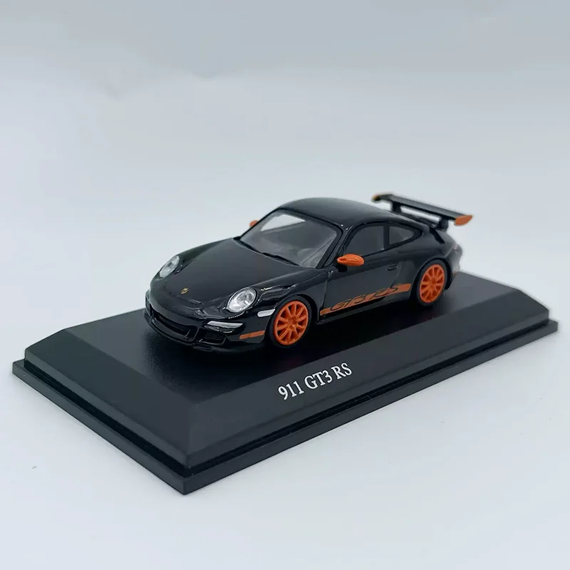 MINICHAMPS Diecast 1:64 Scale 911 GT3 RS Alloy Car Model Collectible Souvenir Holiday Gift Vehicle Toy Display Ornaments