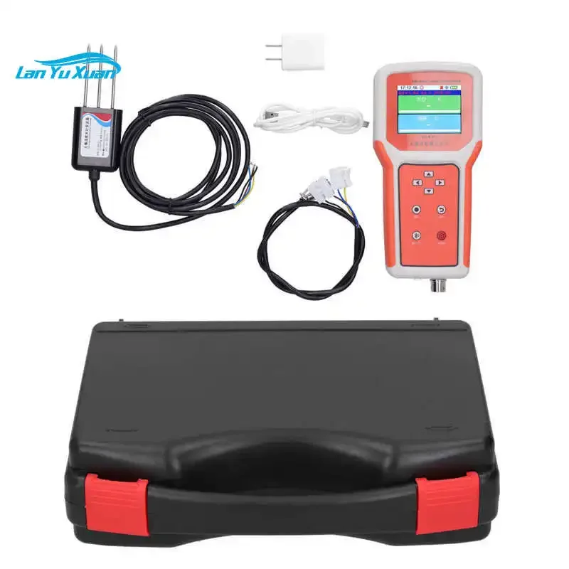 Soil Multi Parameter Detector Digital  Temperature Moisture Meter Tester Sensor 100-240V US Plug