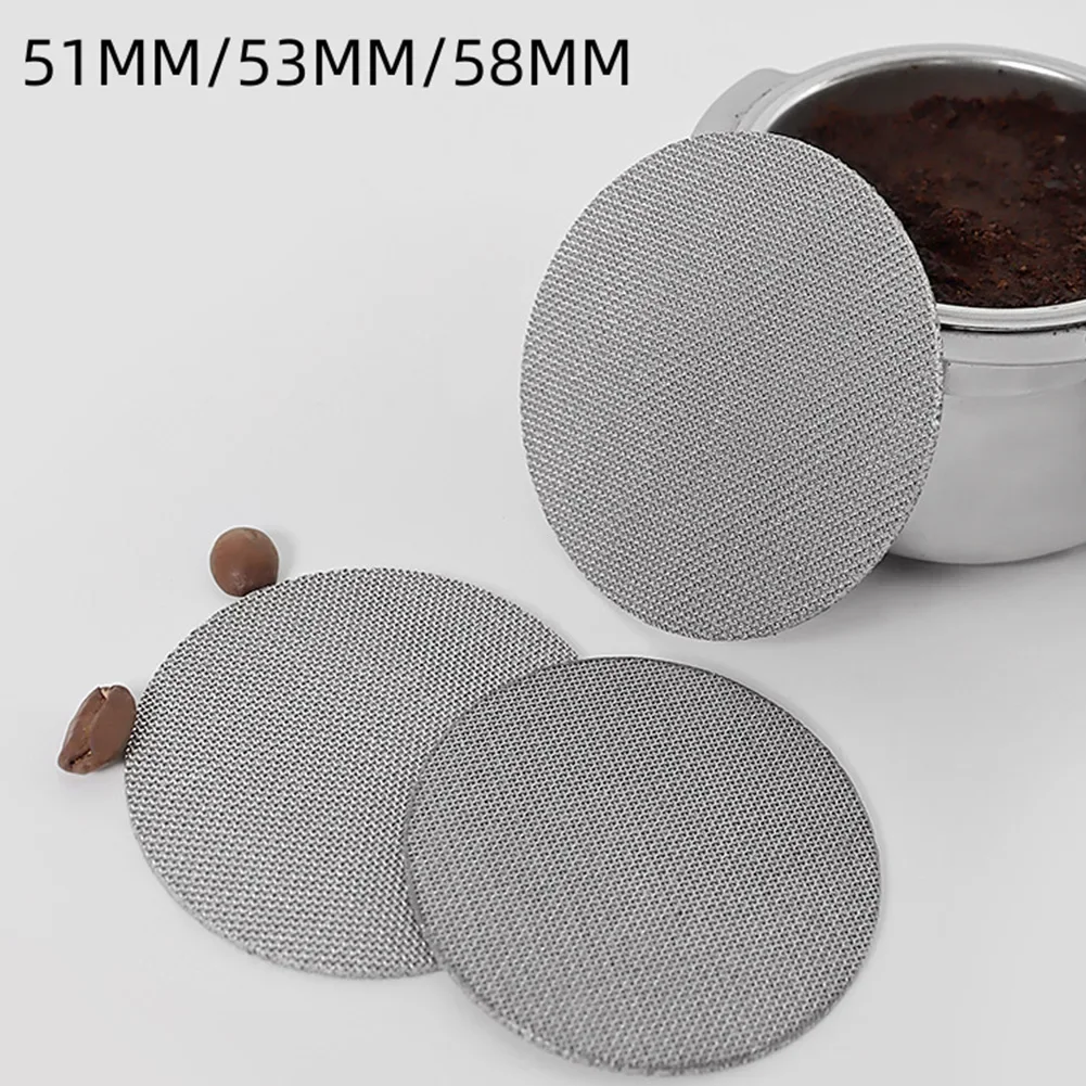 Coffee Filter Screen Reusable Metal Coffee Filter Screen Puck Screen For Espresso Machine Espresso Machine Tool Barista Maker