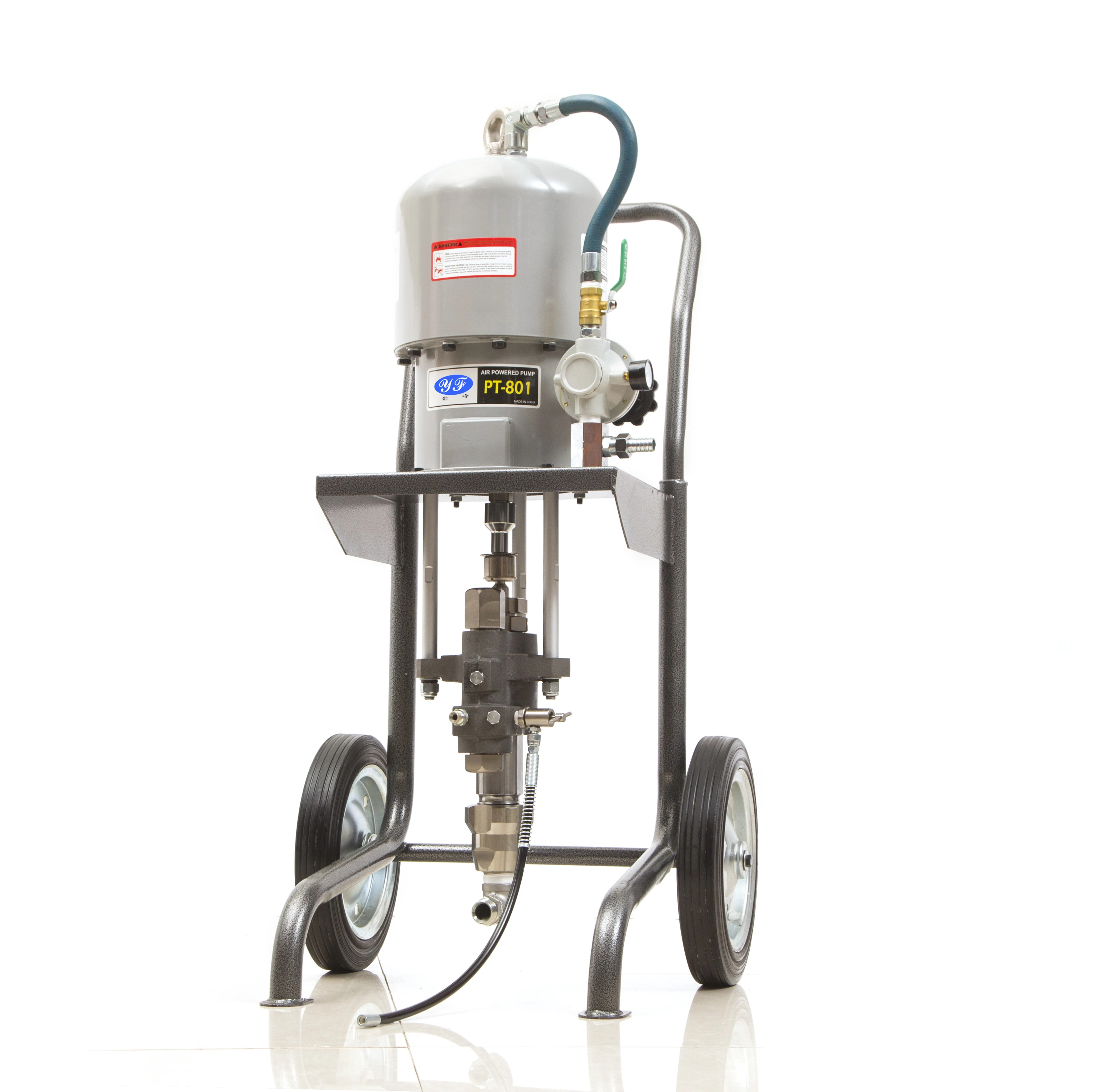 PT801 Air-assisted Pneumatic Air Paint Sprayer ( Piston Pump )