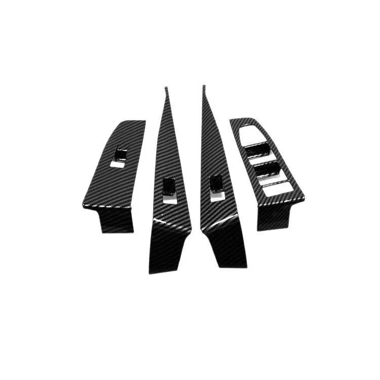 

Suitable for the modification of 24 BMW 5 Series domestic version of real carbon fiber glass lift switch frame automotive interi