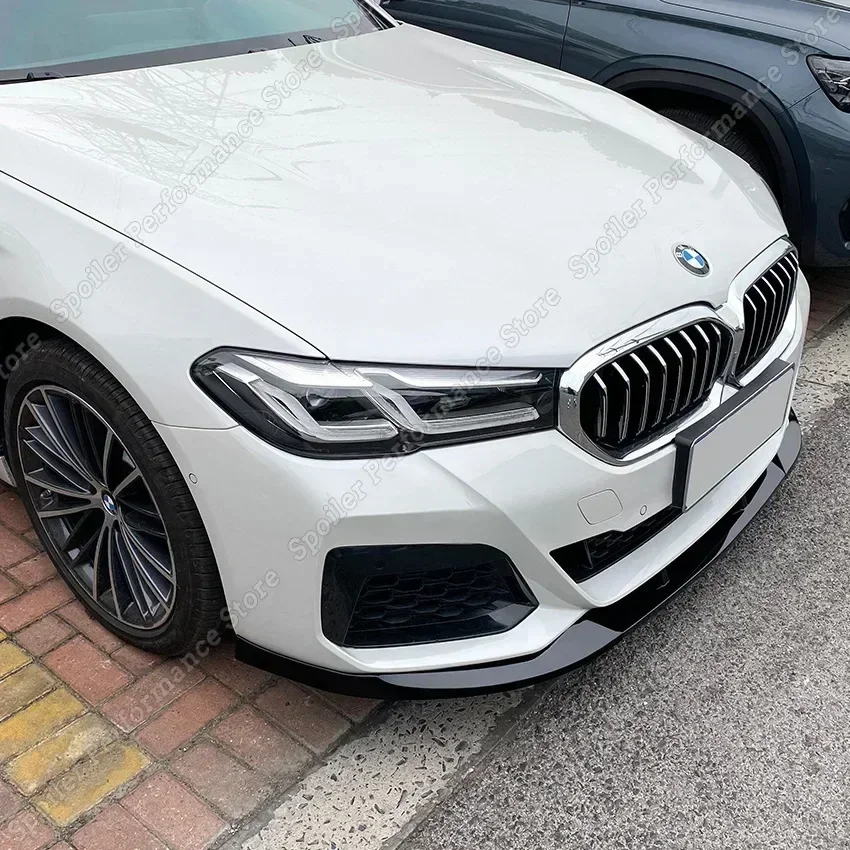 Do BMW serii 5 G30 G31 M-Sport LCI Zderzak przedni Dyfuzor Spoiler Splitter Tuning Akcesoria samochodowe 525i 530i 2021-2023+