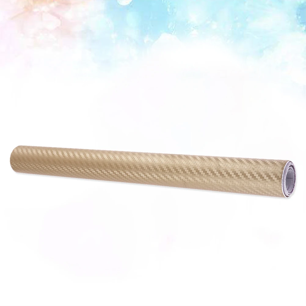 

3 Fiber Sticker Black Wrap Interior Film Cars Automotive Exterior Accessories Body Vinyl Wraps