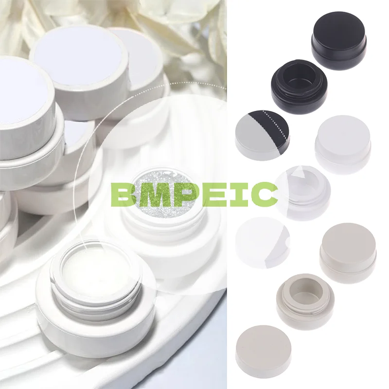 2-2.5 مللي تجنب ضوء مسمار الربت هلام جرة حامل طلاء الأظافر صندوق التعبئة والتغليف مانيكير الأشعة فوق البنفسجية الغراء المنظم المحمولة البلاستيك