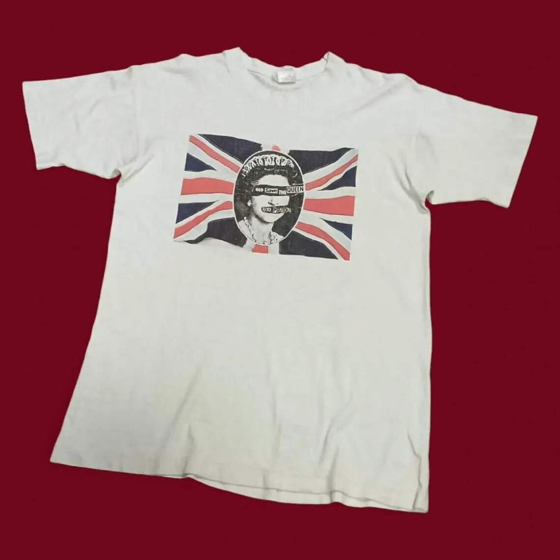 Винтажная футболка 90-х Sex Pistols God Save The Queen