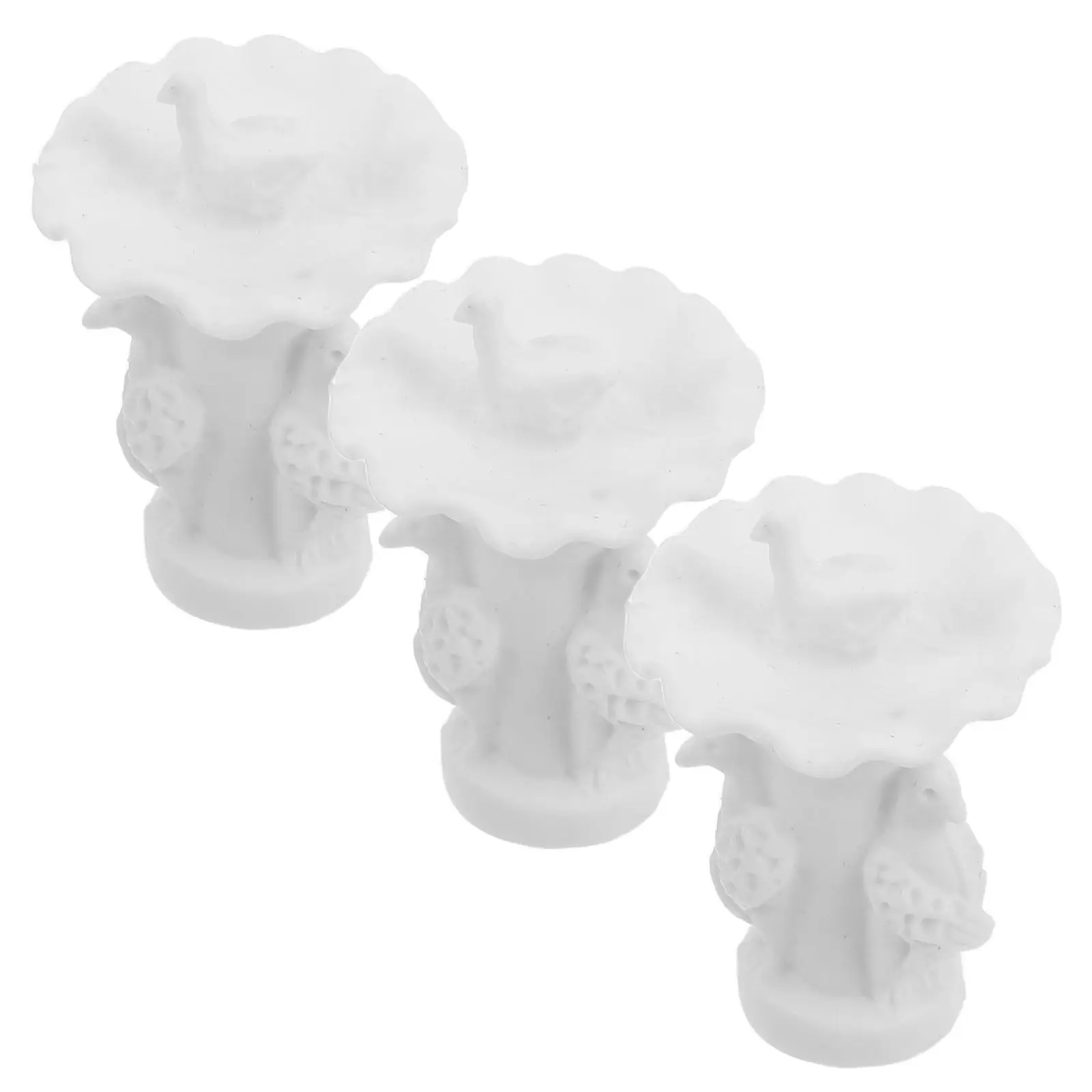 

3Pcs Handcrafted Architectural Fountain Sculptures for Sand Table Miniature Landscaping Outdoor Garden Desktop Micro Scene
