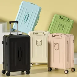 Multifunctional Luggage High-looking Trolley Case Large Capacity 24-inch Travel Lock Box 20 Inch Cabin Case Light Suitcase