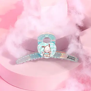 1或6個三麗鷗正版髮夾,可愛卡通髮爪,Hello Kitty、My Melody、Pochacco、Kuromi、Cinnamoroll、Hangyo 10 最佳銷售 三麗鷗爪夾 - №6