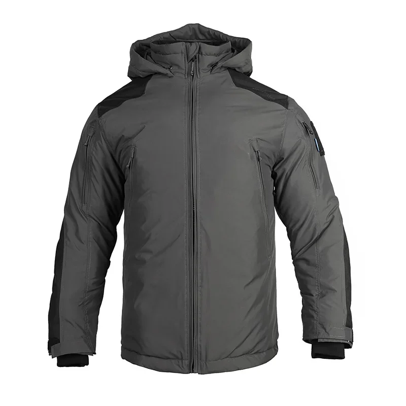 Emersongear Chaqueta Polar Táctica Acolgada Azul Algodón Fibra Hueca - imagen 5