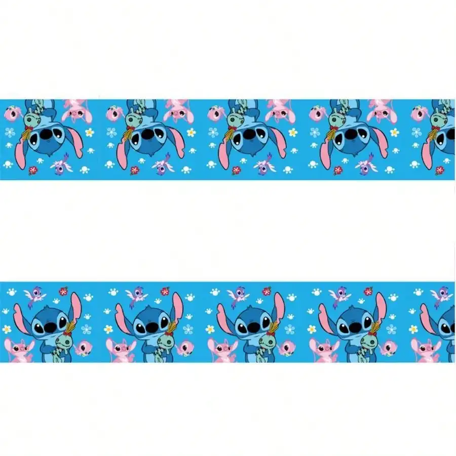 40PCS Lilo&Stitch themed birthday party decoration balloons, family party decoration banners, cakes, and balloon sets