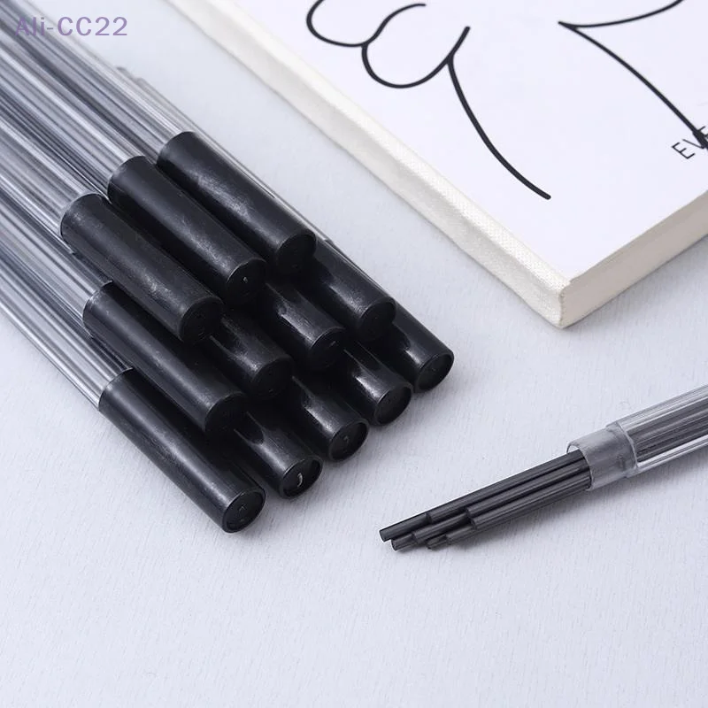 

{CC22} Металлический деревообрабатывающий механический карандаш с глубокими отверстиями 2,0 мм, черный/синий/красный/желтый, 2HB, сменные стержни, маркировочный карандаш