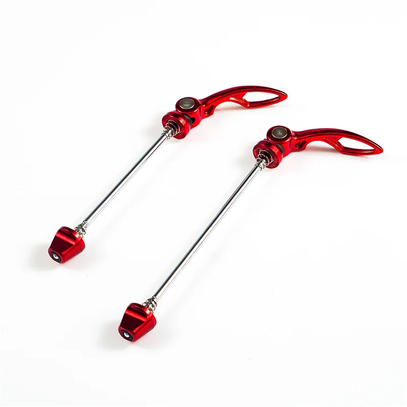 CNC الإفراج السريع سيخ مجموعة لعجلات المحور الأمامي الخلفي QR سبائك الألومنيوم 100/130/135 مللي متر المحاور يناسب الطريق قطع غيار الدراجات الجبلية